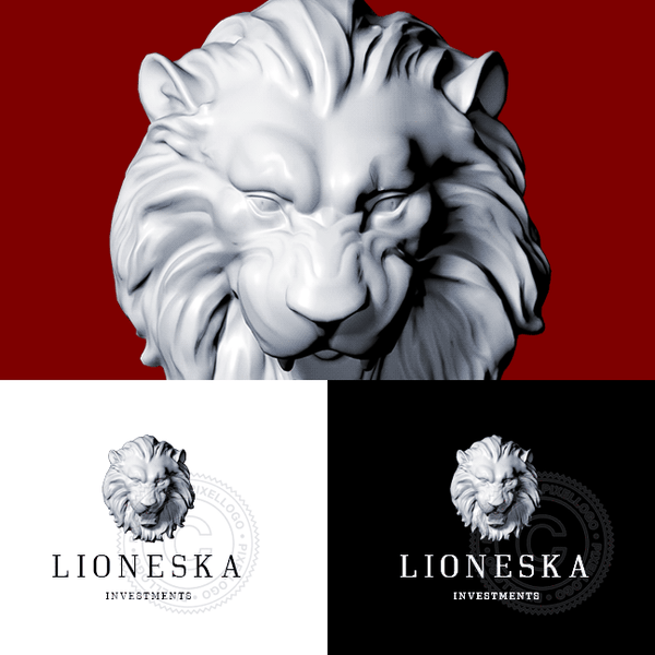 Lion 3D Logo - Online 3D Logo Maker- Pixellogo