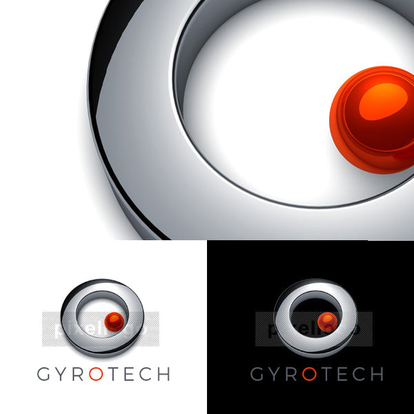 Gyroscope Technology Logo - Pixellogo