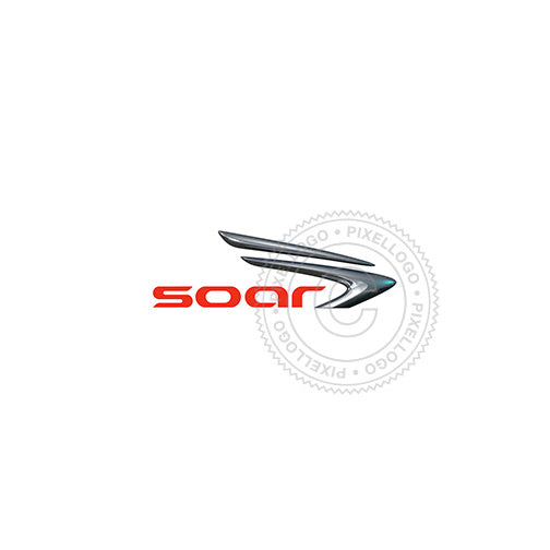 3D Silver Wing Logo - 3D Logo design maker | Pixellogo