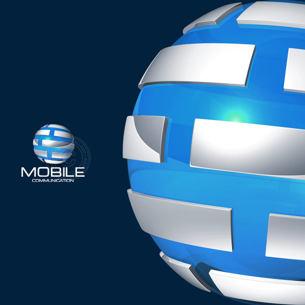 Communication Globe Logo - Pixellogo