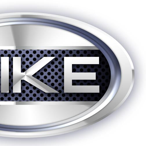 Bike Garage logo - 3D Bike Emblem - Pixellogo