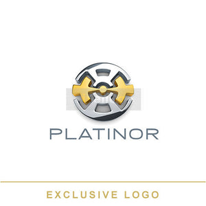 Jewelry Logo 3D - platinum logo | Pixellogo