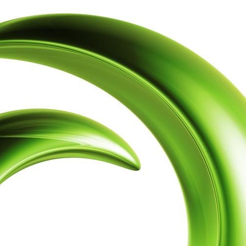 Revolve Nature Green 3D Recycle - Pixellogo