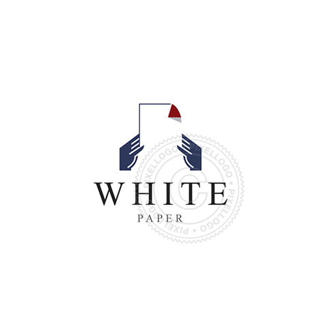 White Paper Free logo - Pixellogo