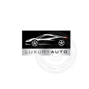 Luxury Sports Cars dealer logo - Pixellogo