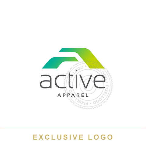 Active Apparel Logo - Pixellogo