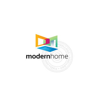 Modern Home Design Studio - Pixellogo