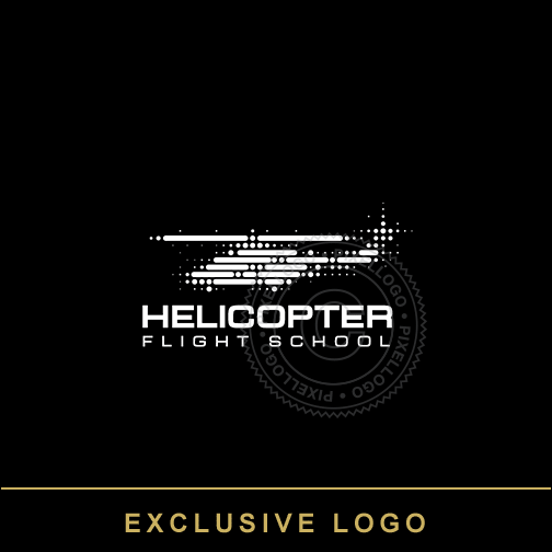 Helicopter Logo - Pixellogo
