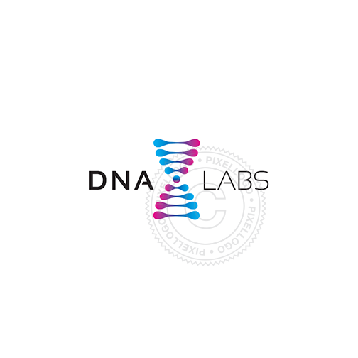 DNA Labs Logo - Pixellogo