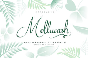 Mollucash Free Font - Pixellogo