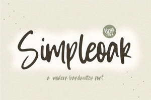 Simpleoak Free font - Pixellogo