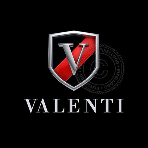 V 3D Logo - fashion brand logo