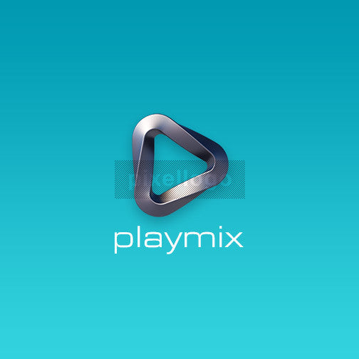3D Music Mix logo - Pixellogo