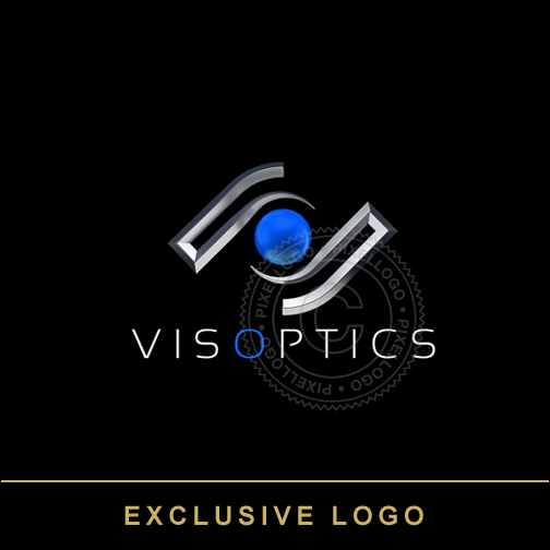 Design optometry and medicine logo Royalty Free Vector Image