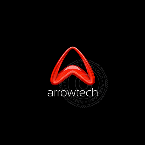 Arrow 3D Logo - Creative Online 3D Logo Maker software - Pixellogo