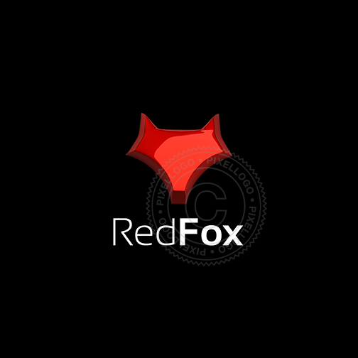 Red Fox 3D Logo - 3D Logo Design Maker | Pixellogo
