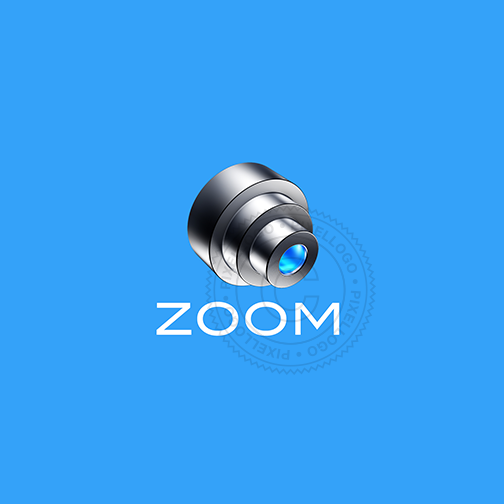 Zoom Logo 3D - Photography Logo - Pixellogo