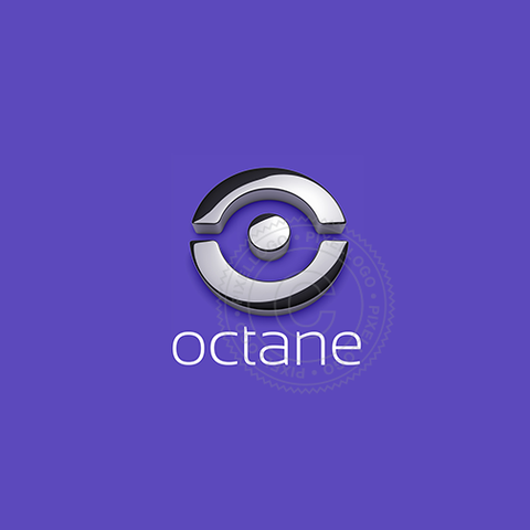 O Logo 3D - Best 3D logo design - Octane 3D Logo - Pixellogo