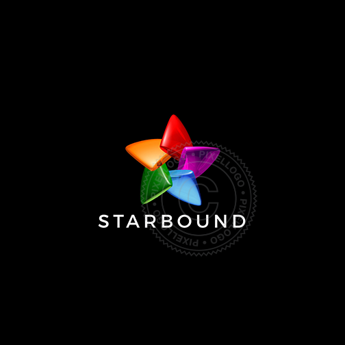 3D Star logo - Color Star Logo - 3D Logo design Maker | Pixellogo