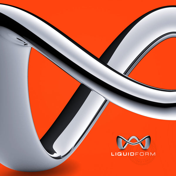 Liquid M 3D Logo - Online 3d logo generator- Pixellogo