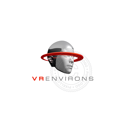3D VR Technology Logo - Pixellogo