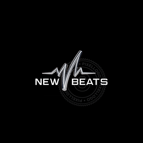 Audio Beats Logo - Pixellogo