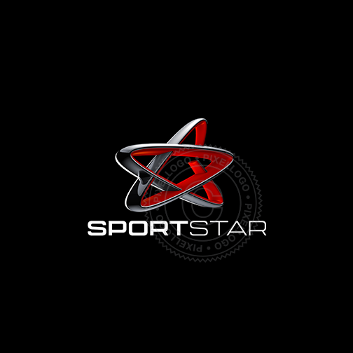 3D Star Logo - 3D logo design |  Pixellogo