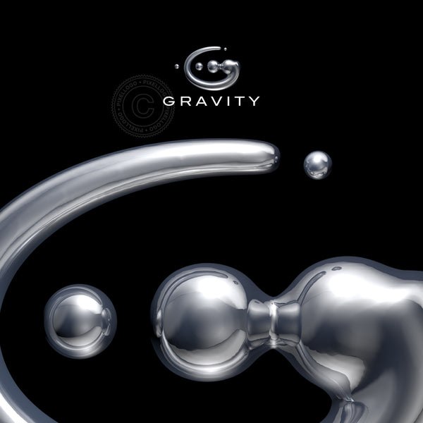 3D Gravity Logo - online 3D logo design | Pixellogo 