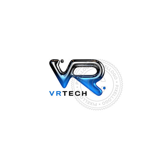 3D VR Logo - 3D Logo Maker  | Pixellogo