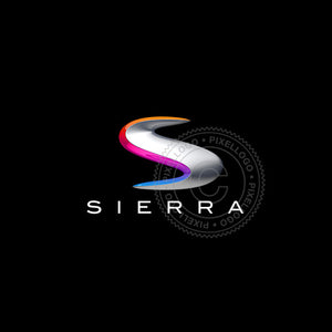 S 3d logo Metal - Silver 3D S Logo | Pixellogo
