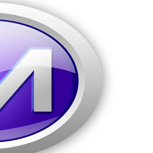 Oval Melody 3D Emblem - Pixellogo