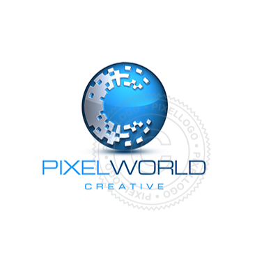 Pixel Logo - Logo template