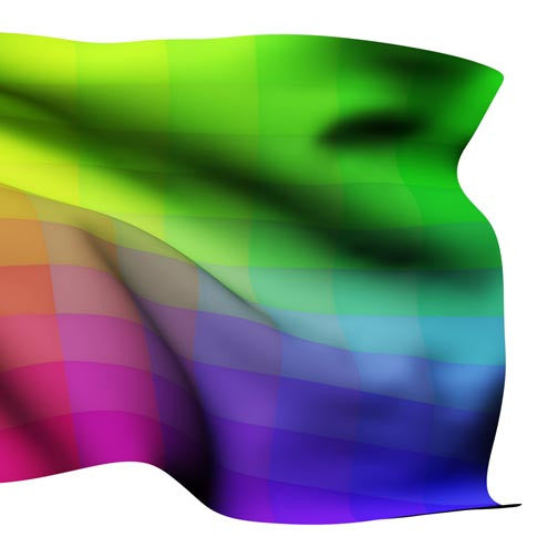 Multicolor Flag 3D - Pixellogo