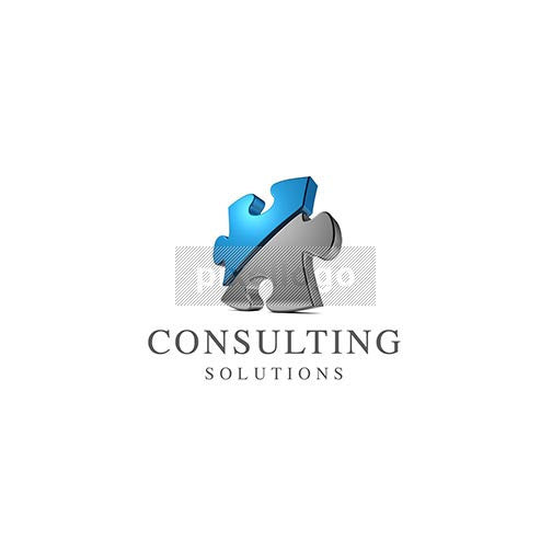 Consulting Solutions Puzzle 3D - Pixellogo