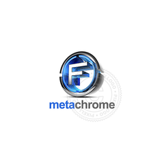 F Monogram 3D logo
