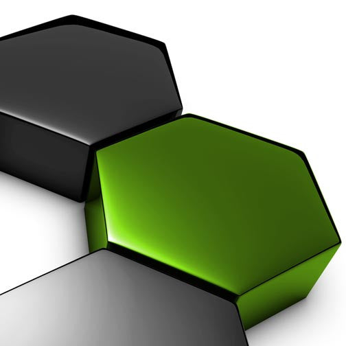 Hexagon 3D - Pixellogo