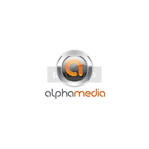 Alpha Media Creative 3D - Pixellogo