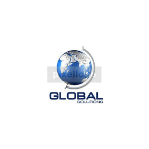 Globe On Axis 3D - Pixellogo