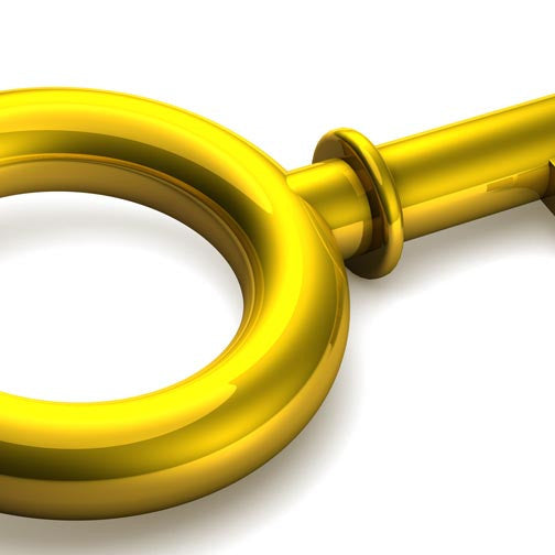 Golden Key Financial 3D - Pixellogo