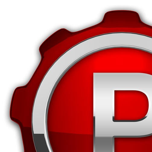 Letter "P" 3D - Pixellogo