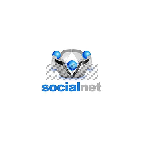 Social Connect 3D - Pixellogo