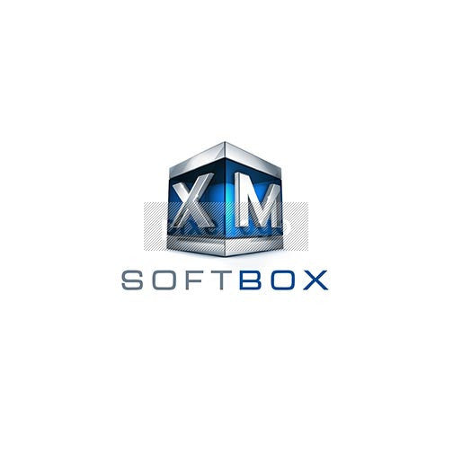 Soft Box Letter "X & M" 3D - Pixellogo