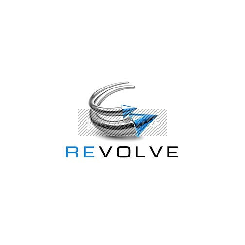Revolve Recycle Arrow 3D - Pixellogo