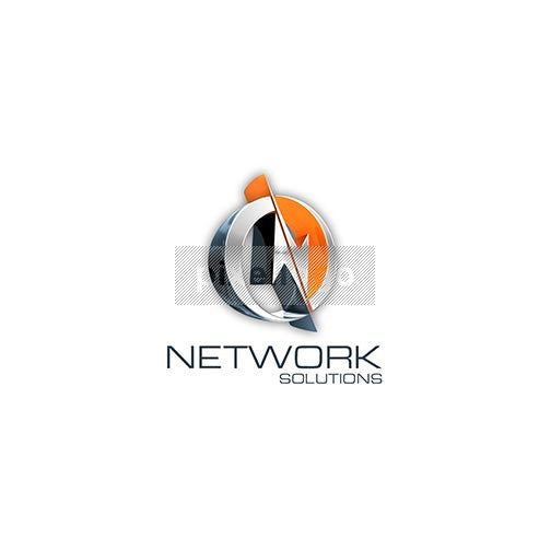 Network 3D - Pixellogo