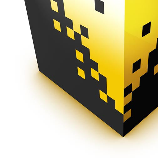 Pixel Logo Box  -  High tech box | Pixellogo