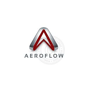 A 3D Logo - Arrow logo design