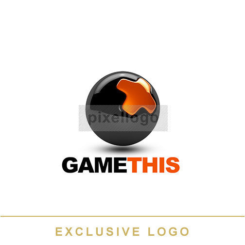 Gaming Logo Template - Game Console Logo - Pixellogo