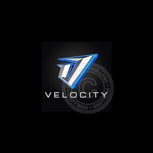 3D Velocity V - Pixellogo