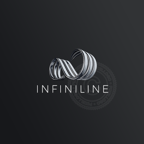 3D Infinity logo design - Pixellogo