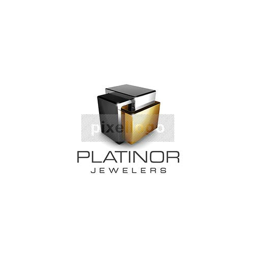 Abstract Platinum And Metal 3D - Pixellogo